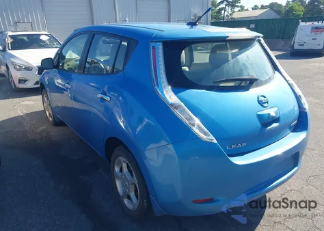 2012 Nissan Leaf Sl z USA, uszkodzony, nr VIN JN1AZ0CP9CT018876